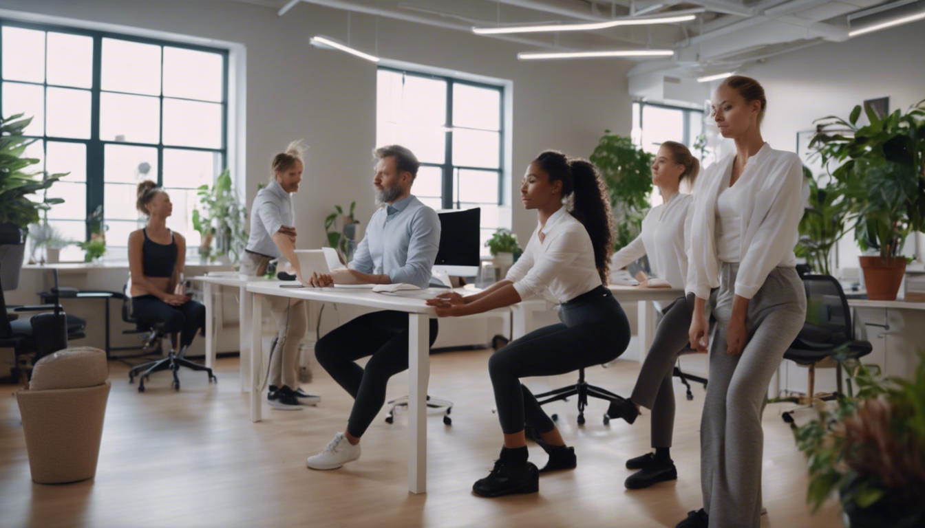 Vijf essentiële stretchoefeningen voor kantoorwerkers