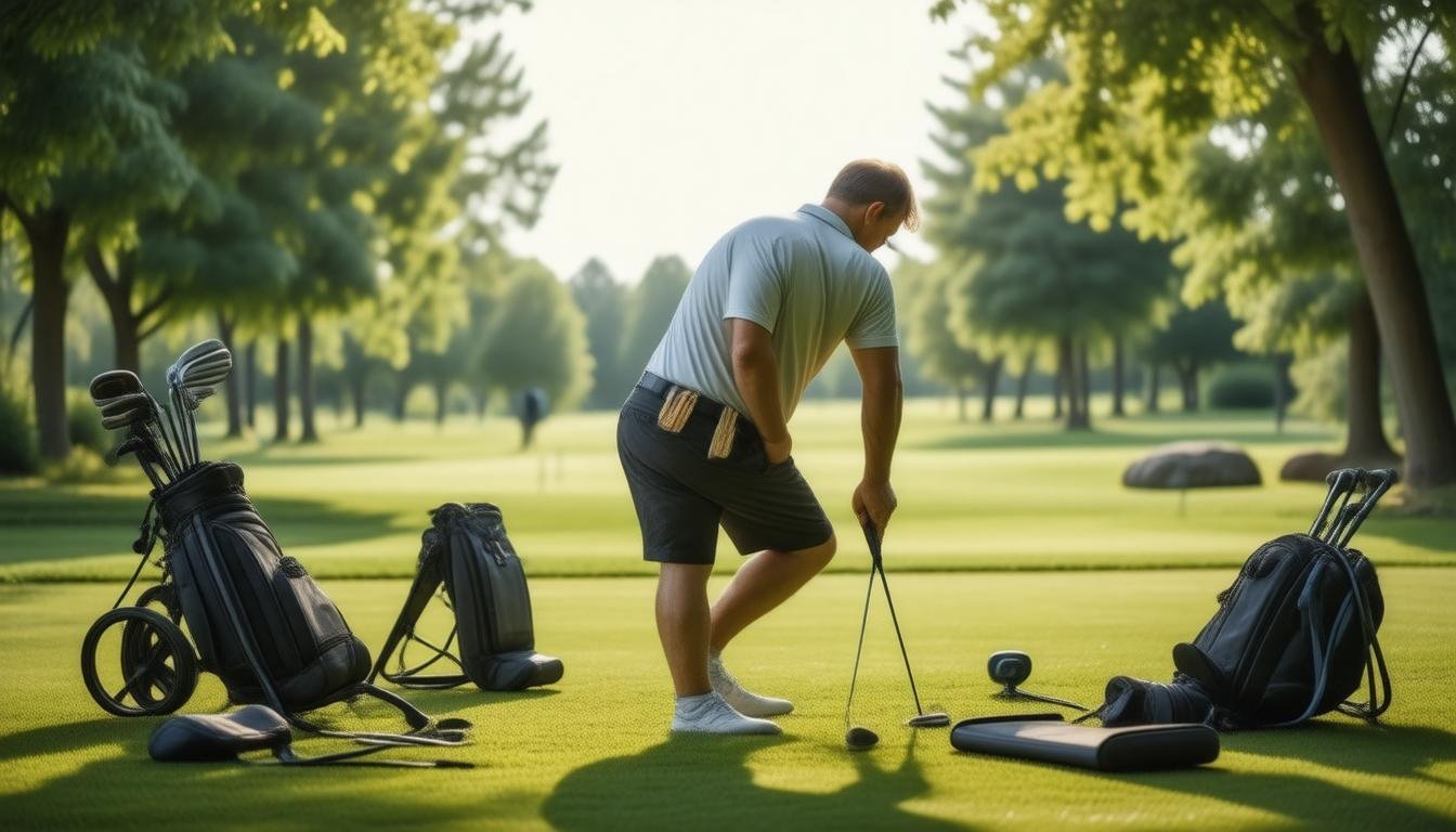 Rugpijn bij golfers: preventie en behandeling